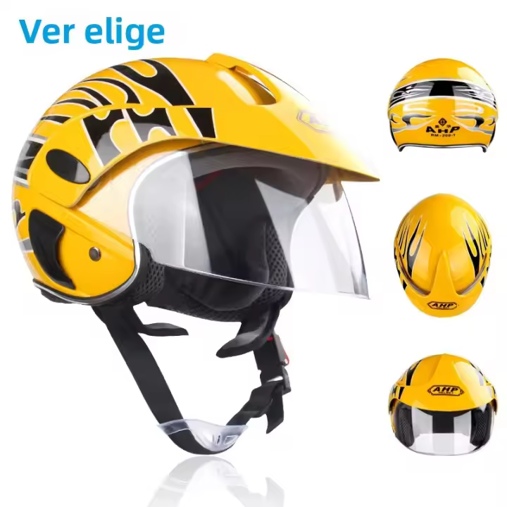 Casco De Motocross Para Niños Comodidad Y Seguridad Protección En Viajes En Motocicleta Adecuado Para Edades 3-9 Años Material ABS - 1