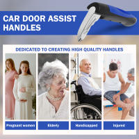 2Pcs Asistente De Manija De Puerta De Coche Multifuncional 2-en-1 Herramientas De Emergencia Rompe Ventanas Para Mayores Manija De Apoyo Para Coche - details 5