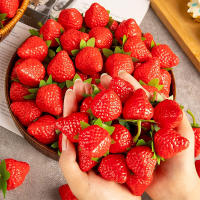 10/20Pcs Fresas Artificiales Para Decoración De Fiesta En Casa Fotografía Prop Decoración De Festivales Para Celebración De Halloween - details 1
