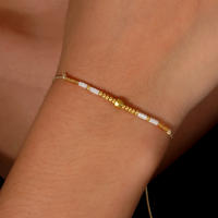Pulsera De Cuentas En Forma De Fecha Estilo Bohemio De Miyuki De Alta Calidad Para Mujeres Para Usar Diariamente - details 1