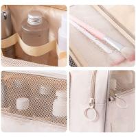 Bolsa De Cosméticos Con Gancho Para Mujer Bolso De Viaje Impermeable Organizador De Belleza Neceser De Baño Almacenamiento De Maquillaje - details 6