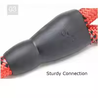 Correa Reflectante Para Perros Con Manija Padded Cómoda - Doble Fuerte Traction Rope Para Perros Fuertes - Enhance Seguridad Y Contraste - details 6
