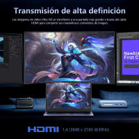 VANWIN Portátil IPS de 15,6 pulgadas y 1920x1080 píxeles, AMD Ryzen 5 5500U, hasta 4,0 GHz, 16 GB de RAM, 512 SSD, WiFi5, Bluetooth 5,0, teclado retroiluminado, desbloqueo por Huella digital, encendido/apagado en 170 °, Tipo-C, HDMI, 2USB 3,2 con PAL - details 4