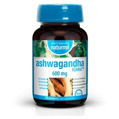 Dietmed Naturmil ASHWAGANDHA 600mg 30u, Ayuda estrés, ansiedad - 1