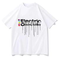 Camiseta Eléctrica Callboy Estampado Moda Verano Ligera Y Delgada Hombres Y Mujeres Manga Corta Cuidado Con Lavado Máquina - details 6