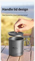 Taza De Camping MOBI GARDEN Para Exterior Café Té Aluminio Utensilios De Cocina Y Picnic Equipamiento De Turismo Trekking - details 2