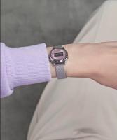 Reloj Casio mujer mini Collection LA700WEM-4A correa de acero inoxidable 30.8 × 26.3 × 7.9 mm - details 1