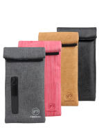 FIREDOG Bolsa De Hierba Con Cierre De Cremallera Lining De Carbono En Cuero PU a Prueba De Olores Y Perfumes Para Cigarrillos - details 1