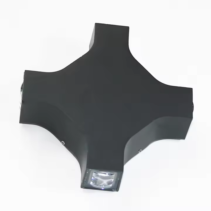 Lámpara De Pared LED12W Impermeable Para Exterior Iluminación De 4 Lados Para Jardín Y Courtyard Iluminación Decorativa Exterior - 1