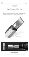 Juego De Destornilladores Magnéticos Xiaomi Precisión Con Phillips Y Clavos Herramientas Manuales De Mantenimiento Doméstico Kit De Herramientas Eléctricas Sin Fuerza - details 6