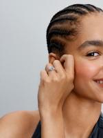 Pandora - Anillo de Corazones with Halo brilliant-Plata de Leyes - details 2