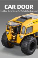 Modelo De Coche Todoterreno Ruso Sherp 1/24 Con Sonido Luz Puertas Abiertas Absorción De Choque Regalo Para Niños Metal No Batería - details 7