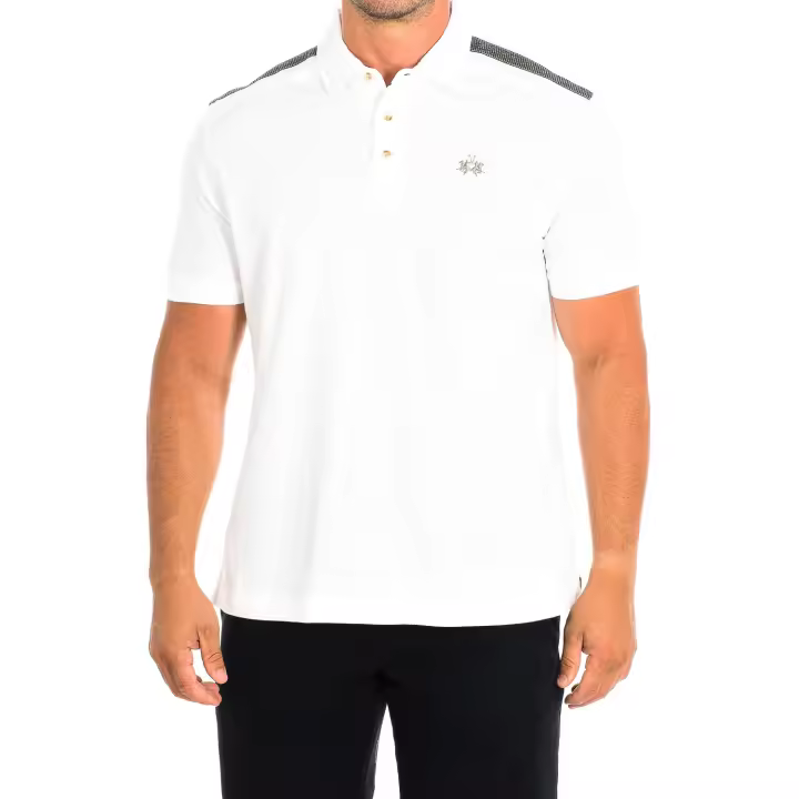 La Martina-Polo Manga Corta RMP612-PK097 para Hombre - 1