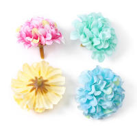 10Pcs Cabezas De Flores Artificiales De Seda Hydrangea Para Decoración De Bodas Fiestas Hogar DIY Corona Regalo Accesorio - details 4