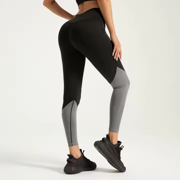 Chaleco Deportivo Highly Elástico con la tarjeta de color bloqueado, sin necesidad de usar el sujetador, Chaleco de Yoga a prueba de Golpes y que Encoge Los Senos - 1