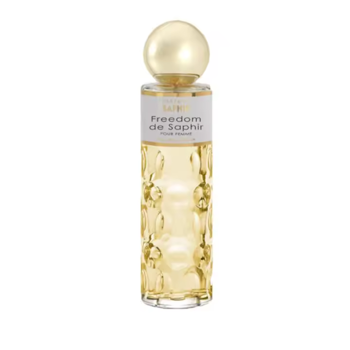 PARFUM SAPHIR FREEDOM WOMAN 200 ML.FRAGANCIA FEMENINA CON TOQUES FLORALES - 1