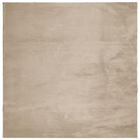vidaXL Alfombra de pelo corto suave lavable HUARTE 160x160 cm Color Antracita,  Beige,  Crema y mas Alfombras de área  Alfombra de Piso para Sala de Estar Dormitorio Habitación Salón - details 3