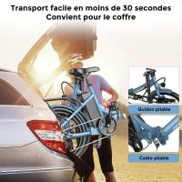 FAFREES F20 Light Bicicleta Eléctrica Plegable para Ciudad Motor de 48V 250W Velocidad Máxima de 25km/h Batería de 14.5Ah Neumático de 20*1.95'' Cambio Shimano de 7 velocidades - details 9
