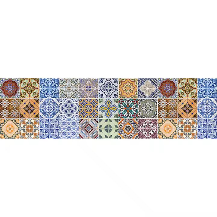 Alfombra Cocina y Baño Crearreda Lavable Antideslizante Vinilo 50x180 - 1