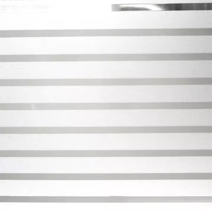 Vinilo estático para ventanas decolux homeware privacidad gofrado rayas 0.90 x 2 m. - 1
