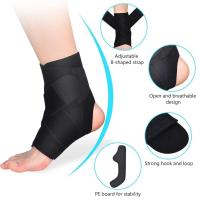 Mordaza De Tendón De Aquiles Ajustable Y Transpirable Soporte Ergonómico Para Pies Tamaño 33.2 * 20cm Para Running Baloncesto Voleibol - details 3
