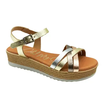 Sandalias De Mujer OH MY SANDALS SANDALIA PLATAFORMA MUJER 5392 CHAMPAN