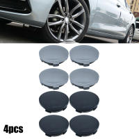 4pcs 60mm Centro De Rosca De Rueda Para Coche Cubierta De Hub Abs Negra Y Plateada Universal Alta Calidad Duradera Accesorios Exteriores Para Vehículos - details 0