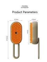 Nueva Cepillo De Masaje Y Aliento Para Mascotas Electrónico Para Gatos Y Perros Con Botón De Spraying Peluca Eliminación Limpieza Y Masaje En Un Solo Producto - details 7