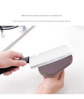 2PCS Escobillas De Cocina Reutilizables Con Mano Esponja Abrasiva Mágica Para Eliminar Rostcos Y Manchas De Acero Inoxidable Material Plástico - details 4