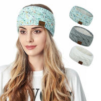 Diadema De Punto Para Mujer Invierno Cálido Lana Tejida Calentador De Orejas Cross Knot Turban Accesorios De Cabello Unisex - details 4