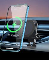 Soporte De Teléfono Móvil Para Coche Con Cargador Inalámbrico 100W Y Imán Compatible Con iPhone 14 13 pro Max Soporte De Ventilador Aire Para Carga Rápida - details 14