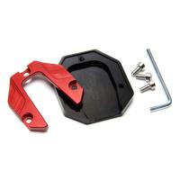 Soporte De Pies Lateral Para Motocicleta Estación De Apoyo Práctica Placa De Parqueo Base De Pie Extensión Para Motocicleta Tapete De Apoyo Para Moto Tamaños Disponibles En Negro Rojo Oro Azul Titanio - details 5