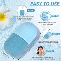 Molde De Hielo Portátil De Silicona Herramienta De Masaje Refrescante Para El Rostro Durable Herramienta De Cuidado De La Piel - details 1