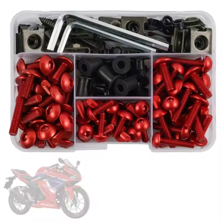 Kit De Tornillos Y Tornillos Para Carrocería Yamaha TDM 850 900/A TMAX 500/530 SX/DX SRV250 SRX 400 600 TDR250 Accesorios De Motocicleta - 1