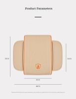 Almohadilla De Apoyo Para Muñeca De Cuero PU Con Espuma De Memoria Y Diseño De Dos Bolsillos De Almacenamiento 12.6*8.3 Pulgadas - details 12