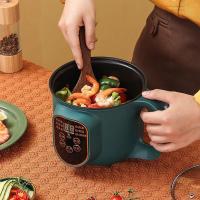 Máquina De Cocinar Eléctrica Para 1-2 Personas Sopa Caliente Huevo Olla Antiadherente Multifuncional Olla De Arroz Eléctrica Con 8-19 Programas - details 4