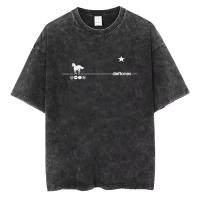 Camiseta Deftones Rock Band Blanco Vintage Lavado Para Hombres Y Mujeres Harajuku Gótico Verano Casual Streetwear Top Hip Hop Y2k - details 4