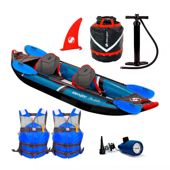 KAYAK HINCHABLE SEVYLOR CHARLESTON DROP STITCH - FULL PACK - 1