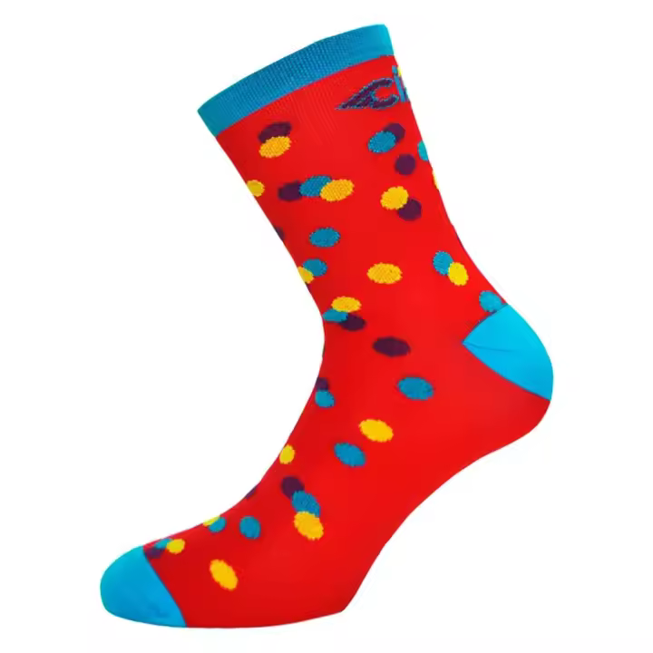 Cinelli Calcetines Caleido Dots Rojo Calcetines - 1