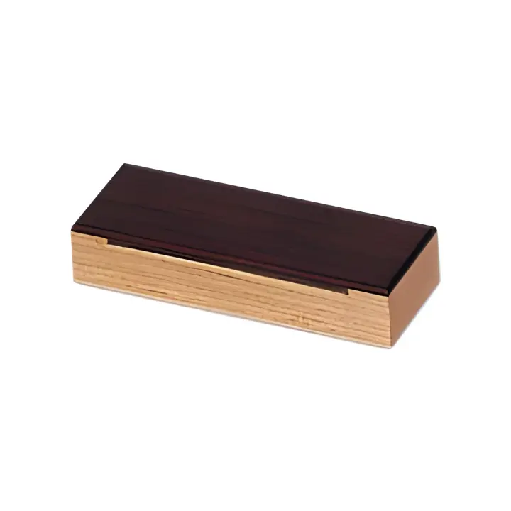 Caja china Marca Samba, Fresno y Palo Santo, Medidas: 18.5 x 6.5 cm. Natural - 1