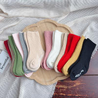 Calcetines De Bebé Recién Nacido Niño Y Niña Antideslizantes Algodón Suave Para Niños Y Niñas De 0 a 3 Años Estilo Casual - details 0