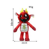 Muñeco De Peluche Terrífico De 25 Cm En Forma De Oveja Ideal Para Regalo De Halloween Y Navidad Para Niñas Material Suave De Poliéster Relleno De Algodón PP - details 13
