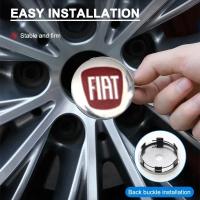 4Pcs Cubiertas De Centro De Rueda Para Coche 56/60mm Compatible Con FIAT 500 Grande Stilo Freemont Punto Astra Bravo Ducato Accesorios De Automóvil - details 0