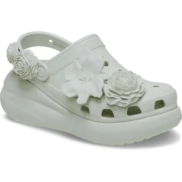 Crocs Zuecos Crush Bouquet Beige,Verde - 1