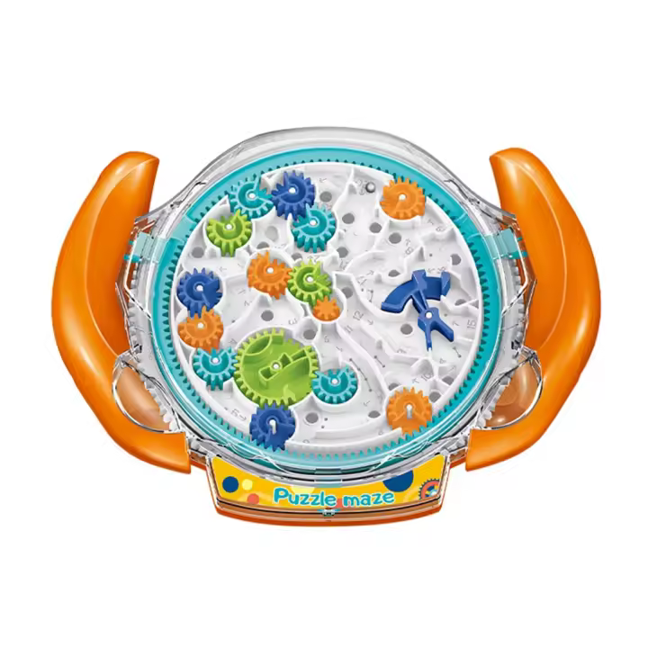 Rompecabezas Creativo 3D Dificultad Media Alta Dificultad Baja Con Diente Juguete Educativo ABS Para Niños Disco Labyrinto En Disco Balón De Equilibrio Rueda De Laberinto Para Juego Inteligente - 1