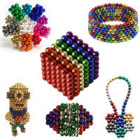 Bolas magnéticas 3D de esritorio para aliviar el estreno, 1000 piezas(5mm),juguetes Educativos de apéndice, Cubo Mágico, para Construcción de Figuras y Juegos Creativos,Original,Bolas Colores antiestrés - details 2