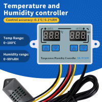 Controlador De Temperatura Y Humedad Digital LED Para Incubador XH-W1099 Interruptor De Enfriamiento Y Calentamiento Con Sensor De Humedad 110V-220V - details 0