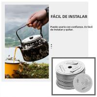 3 Pcs Accesorios Para Kettle De Acero Inoxidable Con Silbato Y Tapa Piezas De Teapot Para Infusión De Té Con Sonido - details 0