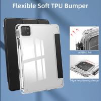 Funda Protectora Transparente Para Xiaomi Pad 7 pro 11.2 Pulgadas Mi Pad 6 5 pro 11 Pulgadas Redmi Poco Pad pro 12.1 Con Porta Bolígrafo Soporte De Despierto/Sueño - details 2