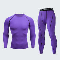 Conjunto De Deporte Para Hombre Underwear Térmico Ciclismo Al Aire Libre Ropa De Compresión Secado Rápido Transpirable Para Correr Y Fitness - details 6